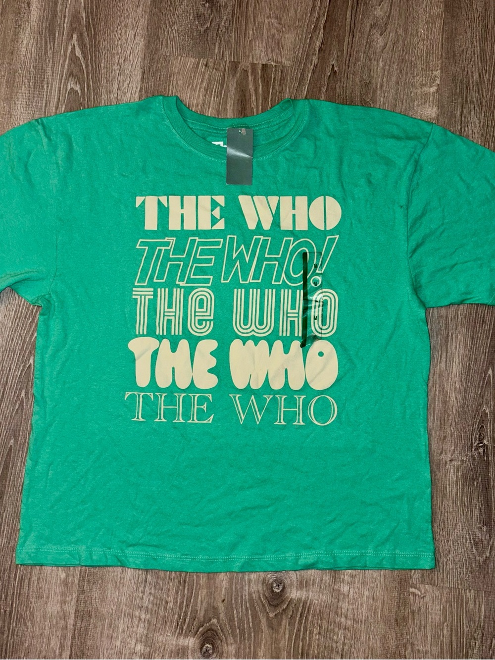 The Who Green Graphic Tee for Men